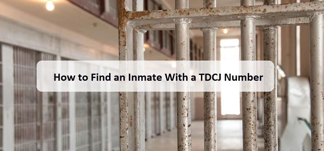How to Find an Inmate With a TDCJ Number
